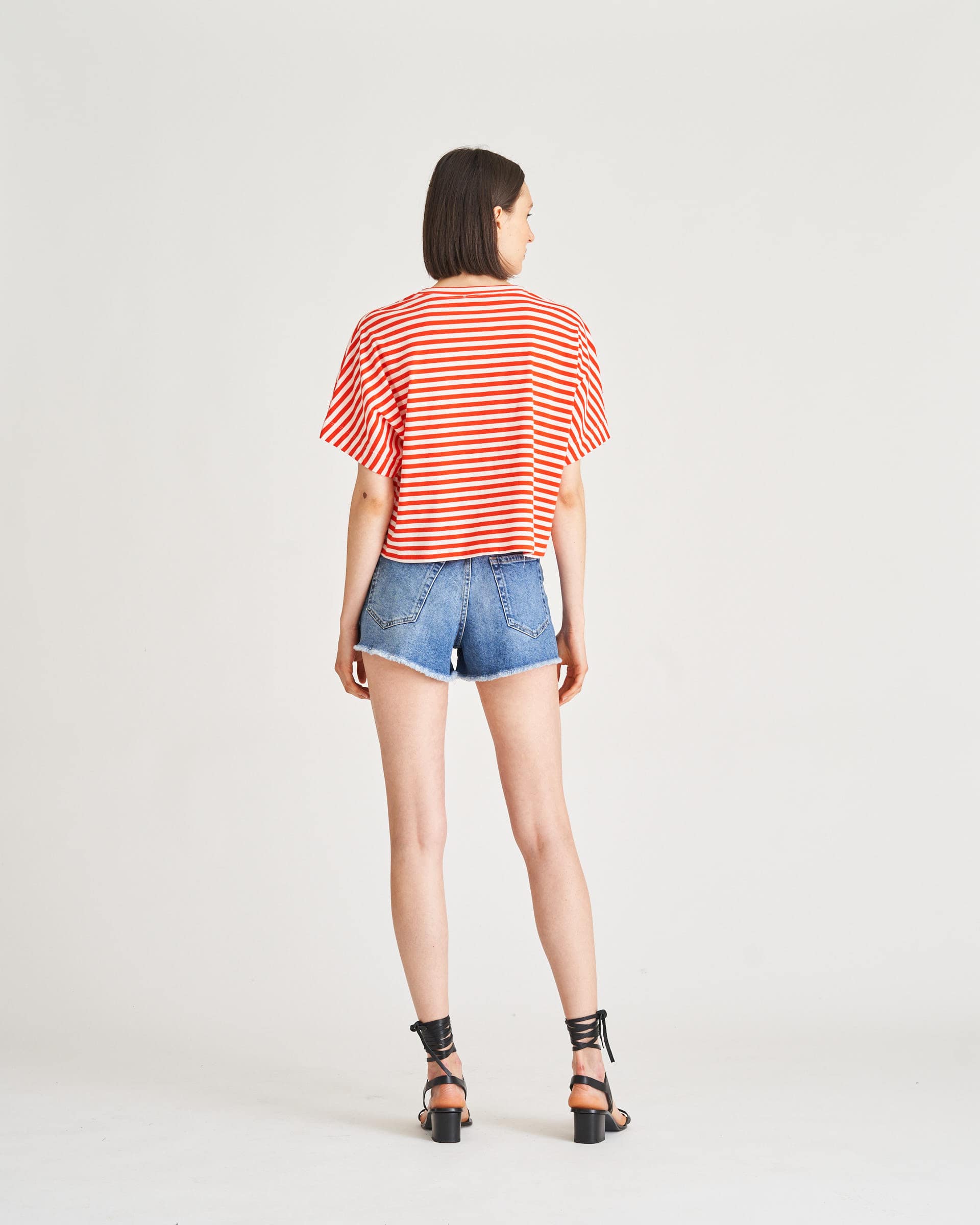 The Market Store | Striped Boxie T-shirt